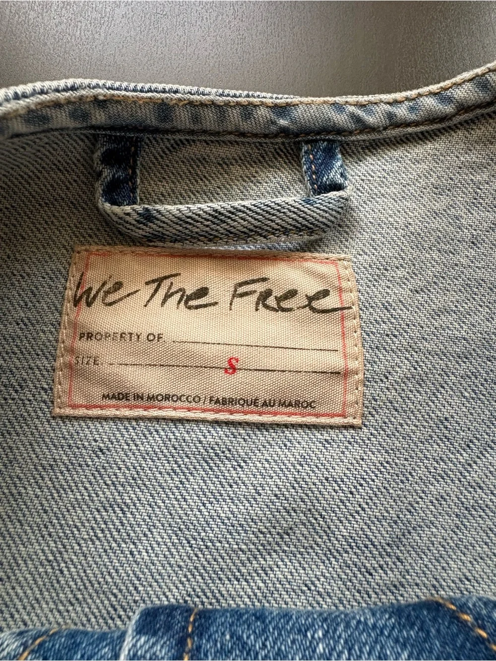 We The Free Aimee Denim Vest - Picture 3 of 5